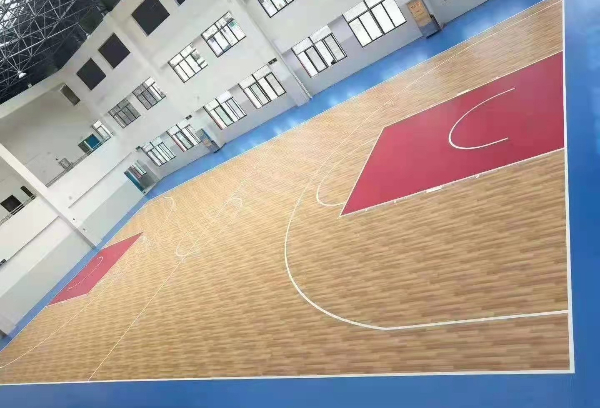 運動領域塑膠地板